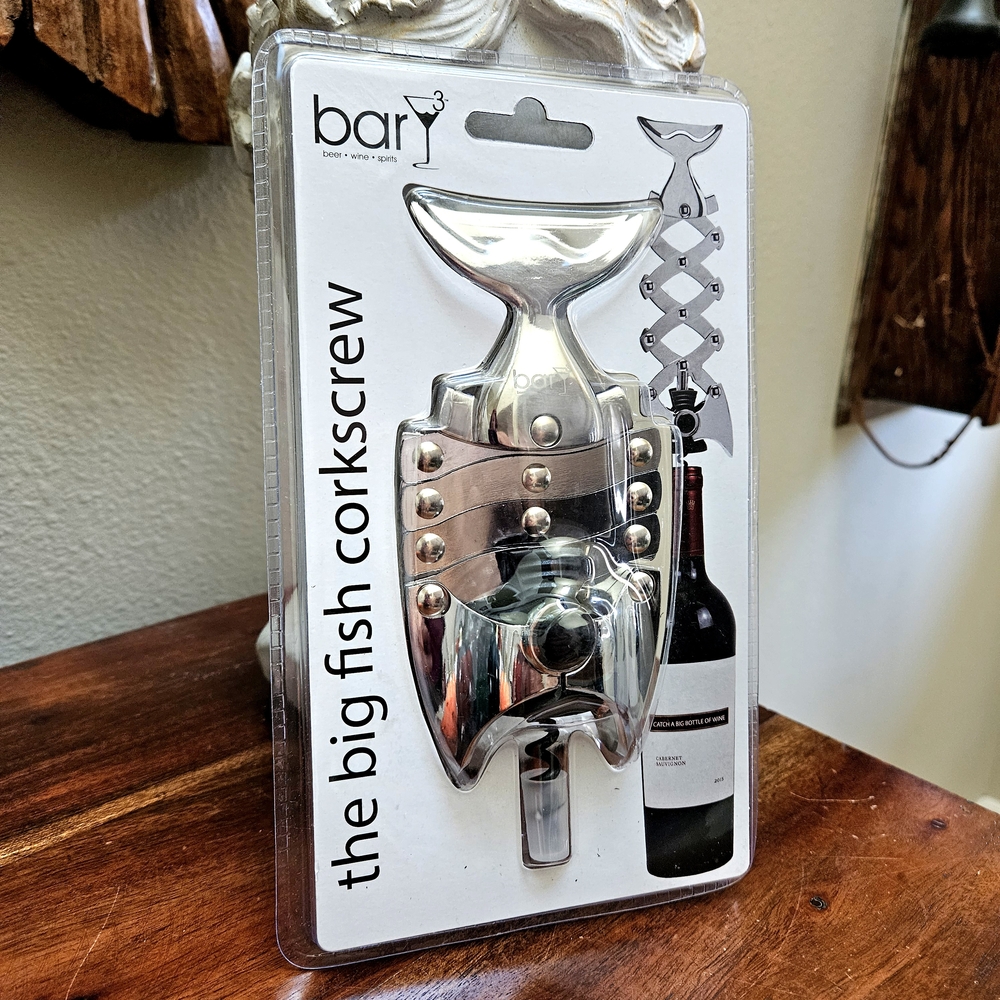Silver Corkscrew - The Big Fish Design